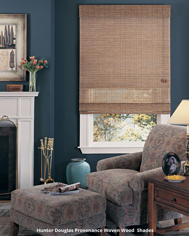 woven woods shades by Hunter Douglas